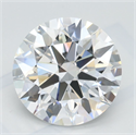Lab Grown Diamond 2.59 Carats, Round with Ideal Cut, D Color, IF Clarity and Certified by IGI