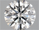 Lab Grown Diamond 1.17 Carats, Round with Ideal Cut, D Color, VS1 Clarity and Certified by IGI