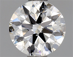 Picture of Natural Diamond 0.70 Carats, Round with Excellent Cut, G Color, SI2 Clarity and Certified by GIA