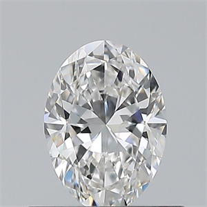 Picture of Natural Diamond 0.50 Carats, Oval with  Cut, E Color, VVS1 Clarity and Certified by GIA