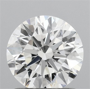 Picture of Lab Grown Diamond 1.07 Carats, Round with Ideal Cut, D Color, VVS1 Clarity and Certified by IGI