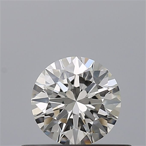 Picture of Natural Diamond 0.41 Carats, Round with Excellent Cut, I Color, VVS1 Clarity and Certified by GIA