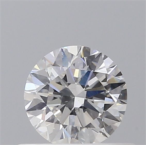 Foto Diamante Natural 0.40 quilates, Redondo , Color E, claridad SI2 y certificado GIA de