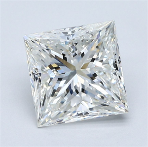 Foto Diamante Natural 2.49 quilates, Princesa , Color I, claridad VVS2 y certificado GIA de
