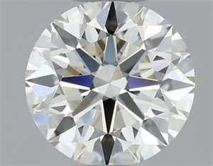 Foto Diamante Natural 0.53 quilates, Redondo , Color M, claridad VS1 y certificado GIA de