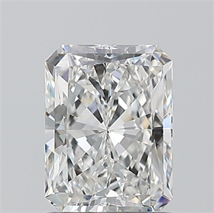 Foto Diamante Natural 1.01 quilates, Radiante , Color F, claridad VVS2 y certificado GIA de