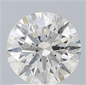 Natural Diamond 1.10 Carats, Round with Excellent Cut, H Color, SI2 Clarity and Certified by GIA