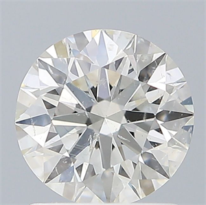 Picture of Natural Diamond 1.10 Carats, Round with Excellent Cut, H Color, SI2 Clarity and Certified by GIA