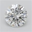 Natural Diamond 3.50 Carats, Round with Excellent Cut, I Color, SI2 Clarity and Certified by GIA