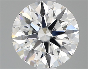 Picture of Lab Grown Diamond 1.04 Carats, Round with Ideal Cut, D Color, VS1 Clarity and Certified by IGI