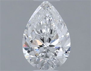 Foto Diamante Natural 0.50 quilates, De pera , Color D, claridad SI1 y certificado GIA de