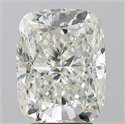 Natural Diamond 3.50 Carats, Cushion with  Cut, J Color, SI1 Clarity and Certified by GIA