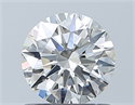 Diamante Natural 0.80 quilates, Redondo , Color I, claridad VS2 y certificado GIA