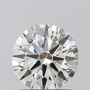 Picture of Natural Diamond 1.00 Carats, Round with Excellent Cut, J Color, VS2 Clarity and Certified by GIA