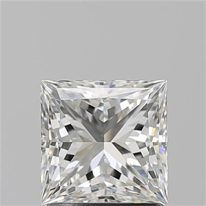 Picture of Natural Diamond 1.51 Carats, Princess with  Cut, I Color, VS2 Clarity and Certified by GIA