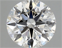 Diamante Natural 1.08 quilates, Redondo , Color F, claridad VVS1 y certificado GIA