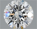 Natural Diamond 0.50 Carats, Round with Excellent Cut, E Color, SI1 Clarity and Certified by GIA