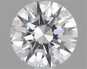Picture of Natural Diamond 0.40 Carats, Round with Excellent Cut, D Color, VVS2 Clarity and Certified by GIA