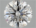 Del inventario de diamantes de laboratorio, 1.90 quilates, Redondo , Color F, claridad VS2 y certificado IGI