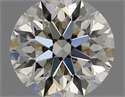 Diamante Natural 0.80 quilates, Redondo , Color J, claridad IF y certificado GIA