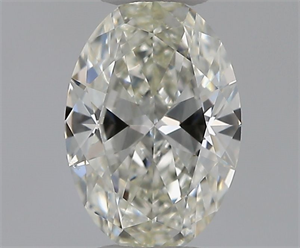 Foto Diamante Natural 0.50 quilates, Ovalado , Color I, claridad SI1 y certificado GIA de