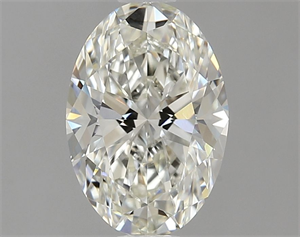 Picture of Natural Diamond 1.31 Carats, Oval with  Cut, J Color, VVS2 Clarity and Certified by GIA