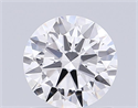 Del inventario de diamantes de laboratorio, 1.03 quilates, Redondo , Color D, claridad VVS2 y certificado IGI