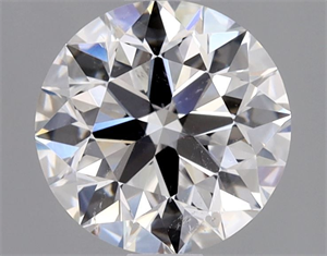 Picture of Natural Diamond 1.00 Carats, Round with Excellent Cut, D Color, SI2 Clarity and Certified by GIA