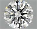 Lab Grown Diamond 1.48 Carats, Round with Ideal Cut, G Color, VS2 Clarity and Certified by IGI