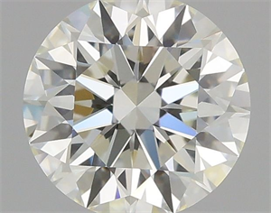 Picture of Natural Diamond 0.74 Carats, Round with Excellent Cut, J Color, VVS1 Clarity and Certified by GIA