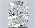 Natural Diamond 1.50 Carats, Cushion with  Cut, H Color, VS2 Clarity and Certified by GIA