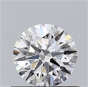 Diamante Natural 0.58 quilates, Redondo , Color D, claridad SI1 y certificado GIA