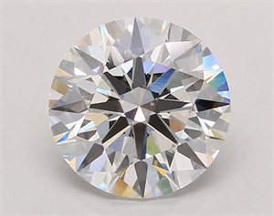 Picture of Lab Grown Diamond 3.54 Carats, Round with Ideal Cut, E Color, VVS2 Clarity and Certified by IGI