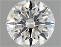 Diamante Natural 0.44 quilates, Redondo , Color F, claridad VVS2 y certificado GIA