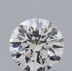Picture of Natural Diamond 0.43 Carats, Round with Excellent Cut, E Color, SI2 Clarity and Certified by GIA