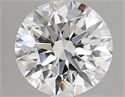 Lab Grown Diamond 3.03 Carats, Round with Excellent Cut, E Color, VVS2 Clarity and Certified by IGI