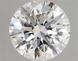 Picture of Lab Grown Diamond 3.03 Carats, Round with Excellent Cut, E Color, VVS2 Clarity and Certified by IGI