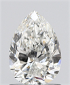 Diamante Natural 1.00 quilates, De pera , Color G, claridad SI2 y certificado GIA