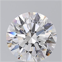 Natural Diamond 2.25 Carats, Round with Excellent Cut, E Color, VVS1 Clarity and Certified by GIA
