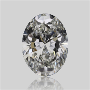 Picture of Natural Diamond 0.40 Carats, Oval with  Cut, J Color, VVS1 Clarity and Certified by GIA