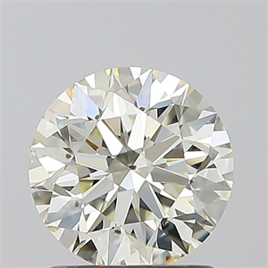 Foto Diamante Natural 1.21 quilates, Redondo , Color K, claridad SI1 y certificado IGI de