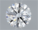 Natural Diamond 0.52 Carats, Round with Excellent Cut, E Color, SI1 Clarity and Certified by GIA