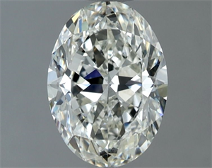 Foto Diamante Natural 1.00 quilates, Ovalado , Color H, claridad VVS2 y certificado IGI de