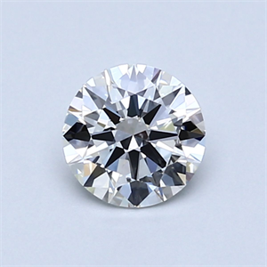 Foto Diamante Natural 0.70 quilates, Redondo , Color G, claridad IF y certificado GIA de