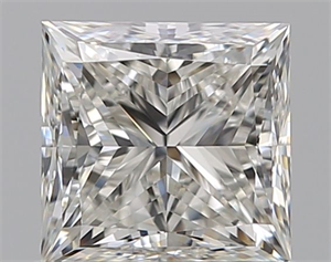 Foto Diamante Natural 0.80 quilates, Princesa , Color H, claridad VS1 y certificado GIA de