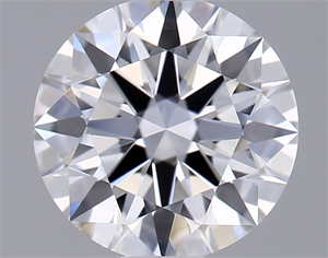 Picture of Lab Grown Diamond 1.04 Carats, Round with Ideal Cut, E Color, VVS2 Clarity and Certified by IGI