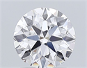 Del inventario de diamantes de laboratorio, 3.57 quilates, Redondo , Color D, claridad VVS2 y certificado GIA
