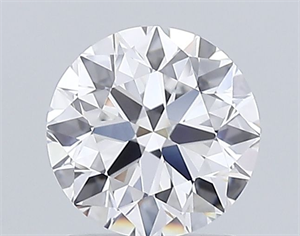 Picture of Lab Grown Diamond 3.57 Carats, Round with Excellent Cut, D Color, VVS2 Clarity and Certified by GIA