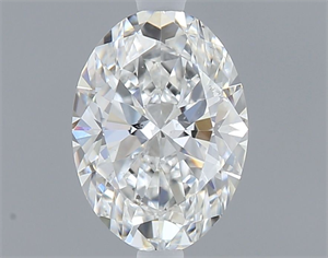 Picture of Natural Diamond 0.50 Carats, Oval with  Cut, F Color, SI1 Clarity and Certified by GIA