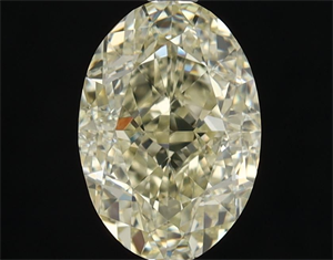 Picture of Natural Diamond 1.08 Carats, Oval with  Cut, N Color, VVS2 Clarity and Certified by GIA